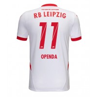 Fotbalové Dres RB Leipzig Lois Openda #11 Domácí 2024-25 Krátký Rukáv